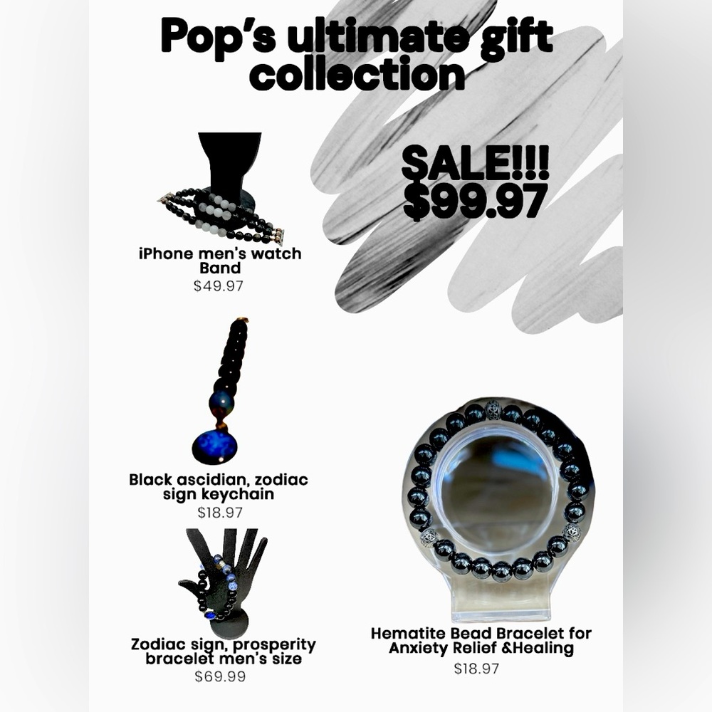 Jewelry collection for men